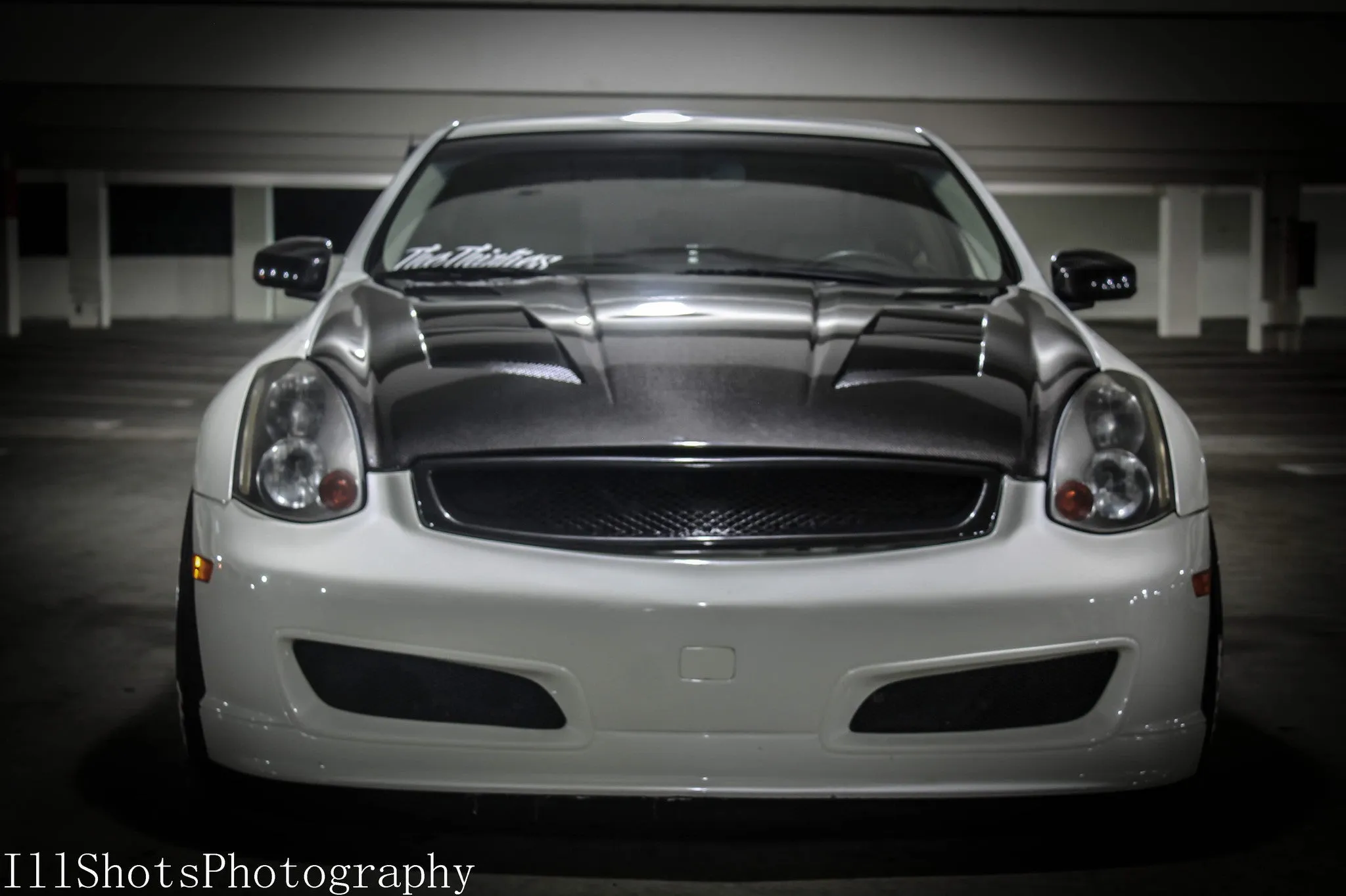 03-07  Infiniti G35 Coupe Ams Cf Hood