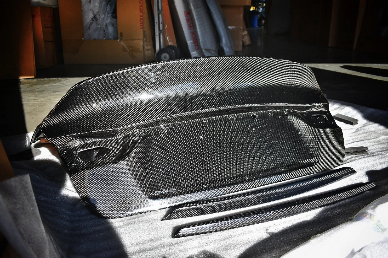 14-15 Infiniti Q50 4Dr Carbon Fiber Demon Trunk