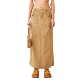 Ancient Myth Tarpan Workwear Long Skirt Wheat