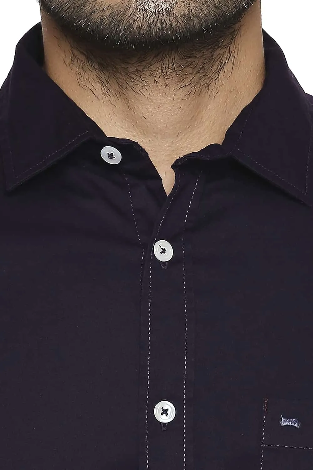 Basics Slim Fit Stretch Shirt