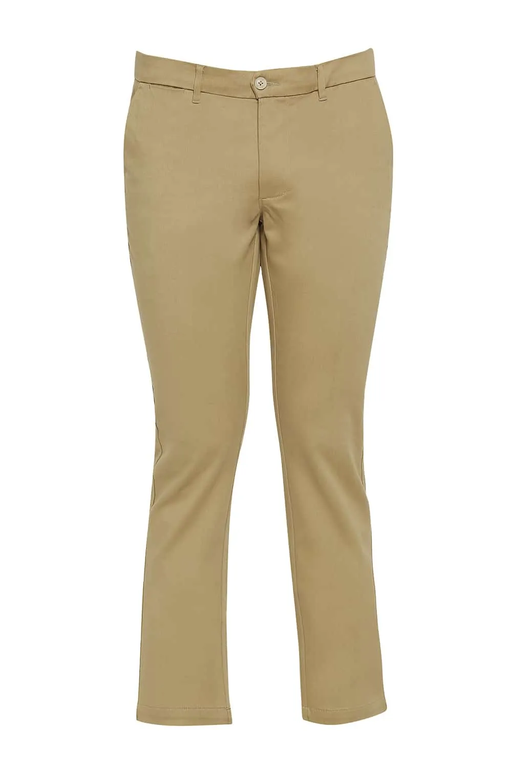 Basics Tapered Fit Stretch Trousers