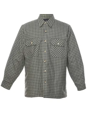 Classic Checked Shirt - L