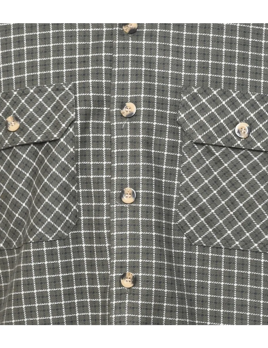 Classic Checked Shirt - L