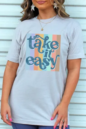 Colorful Take It Easy Unisex Blend Tee