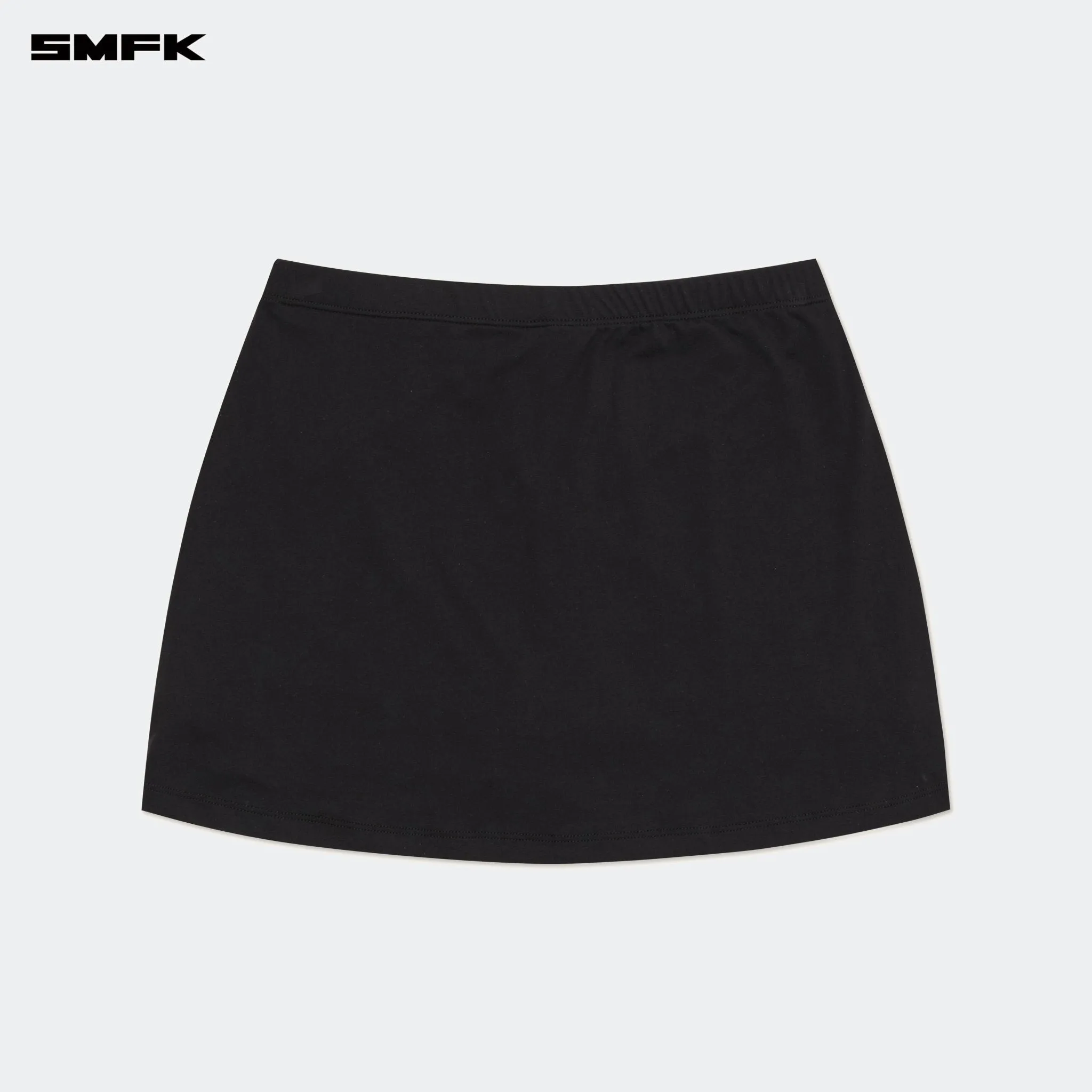 Compass Hug Skin Mini Skirt Black