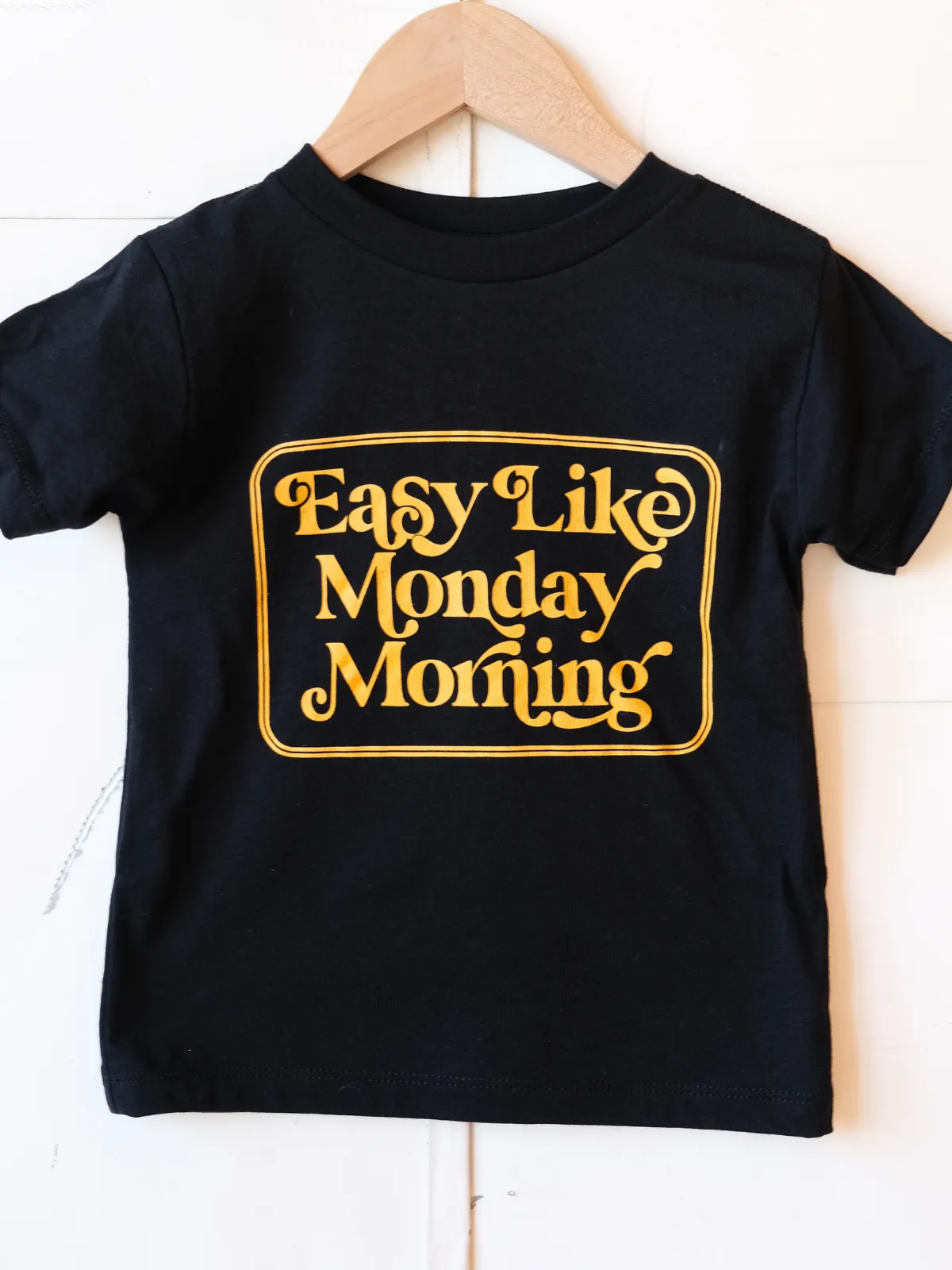 Easy Like Monday Morning | Kids Graphic Tee | Sizes 2T - YL