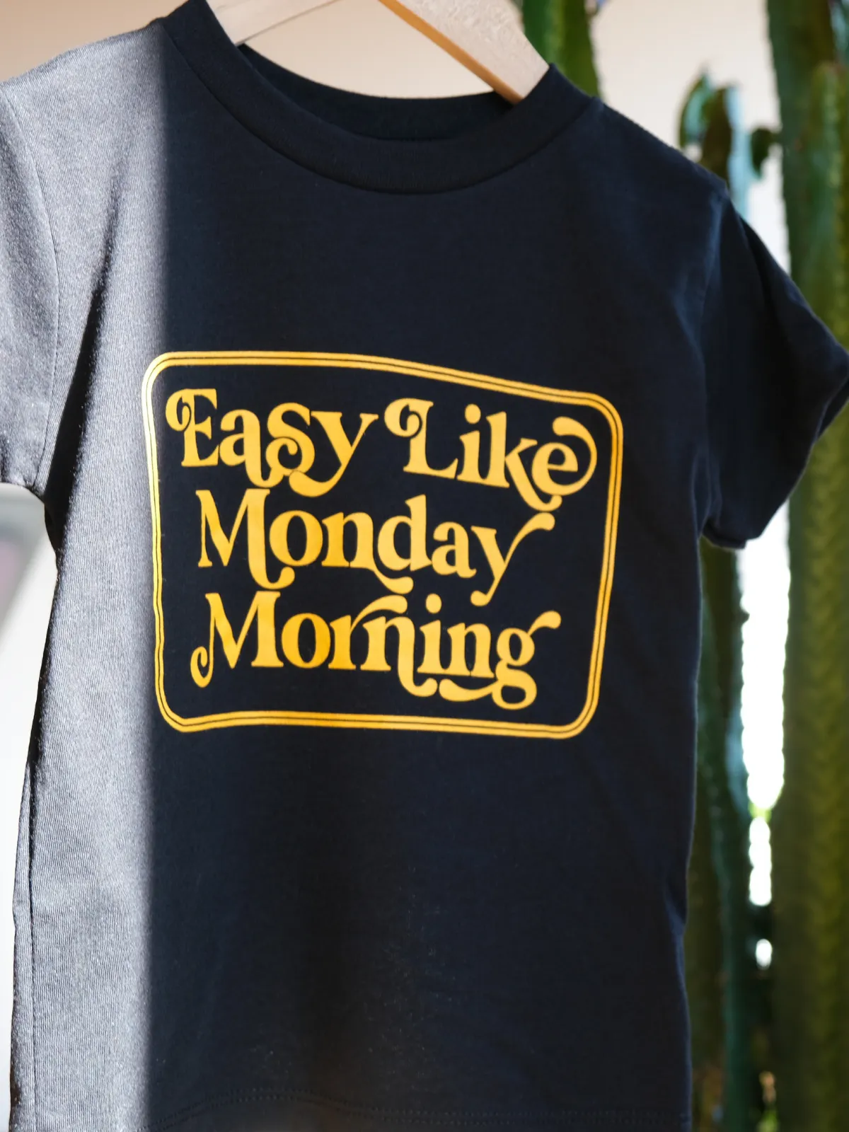 Easy Like Monday Morning | Kids Graphic Tee | Sizes 2T - YL