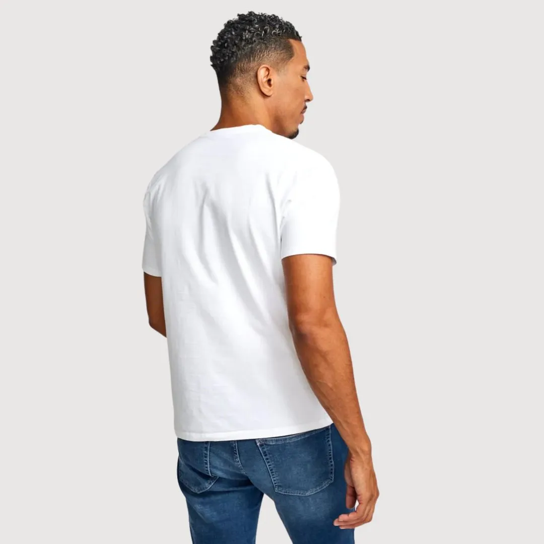 Easy Monday V Neck (White)