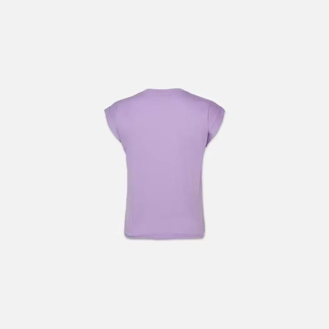 Easy V-Neck Tee (Lilac)