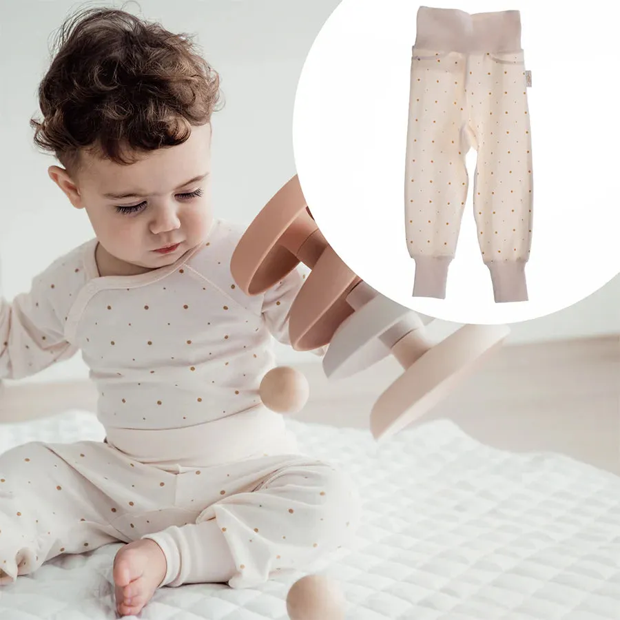 Elli Junior Bamboo Baby Pants Golden Dots