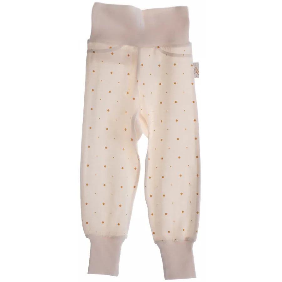 Elli Junior Bamboo Baby Pants Golden Dots