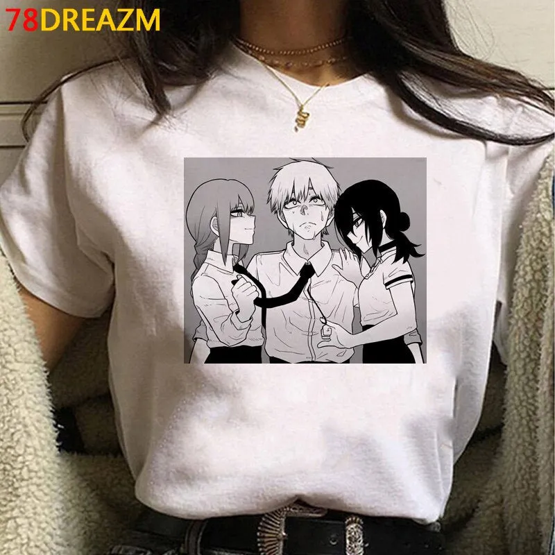 Graphic Croptop/Tshirts Set-1 Chainsaw Man (Variants Available)