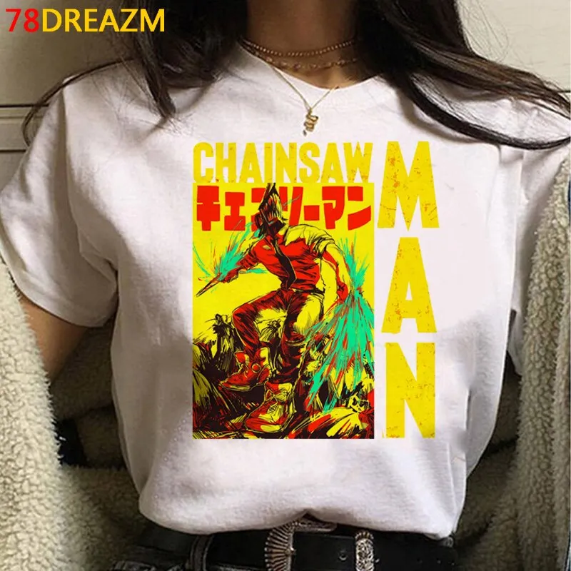 Graphic Croptop/Tshirts Set-1 Chainsaw Man (Variants Available)