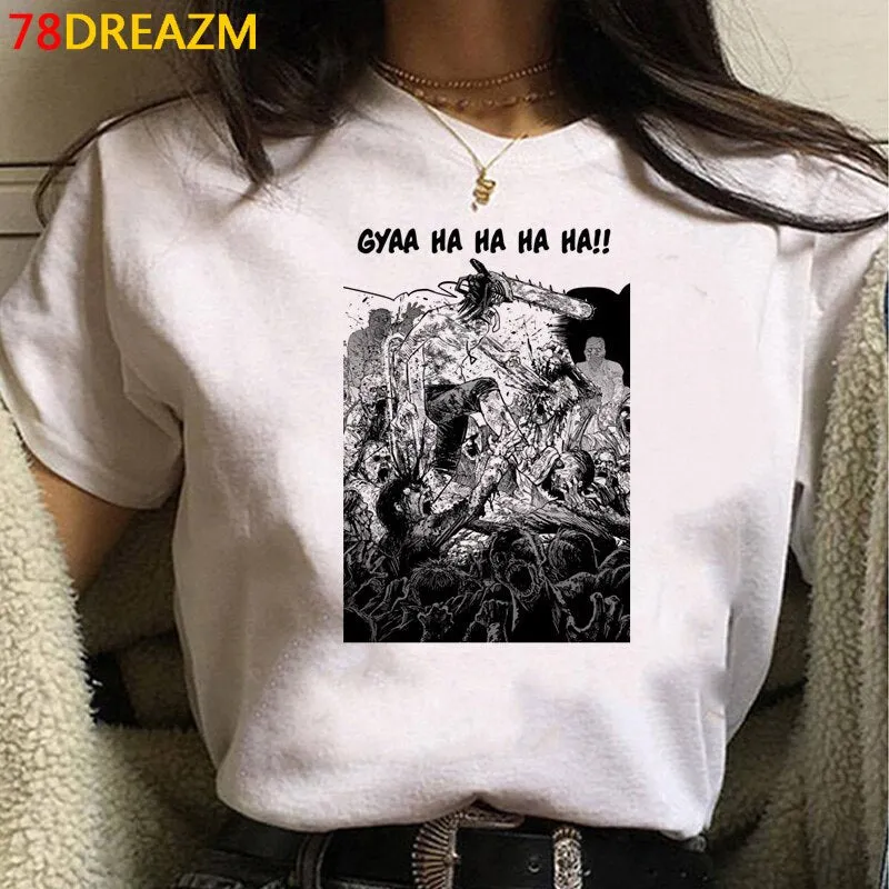 Graphic Croptop/Tshirts Set-1 Chainsaw Man (Variants Available)