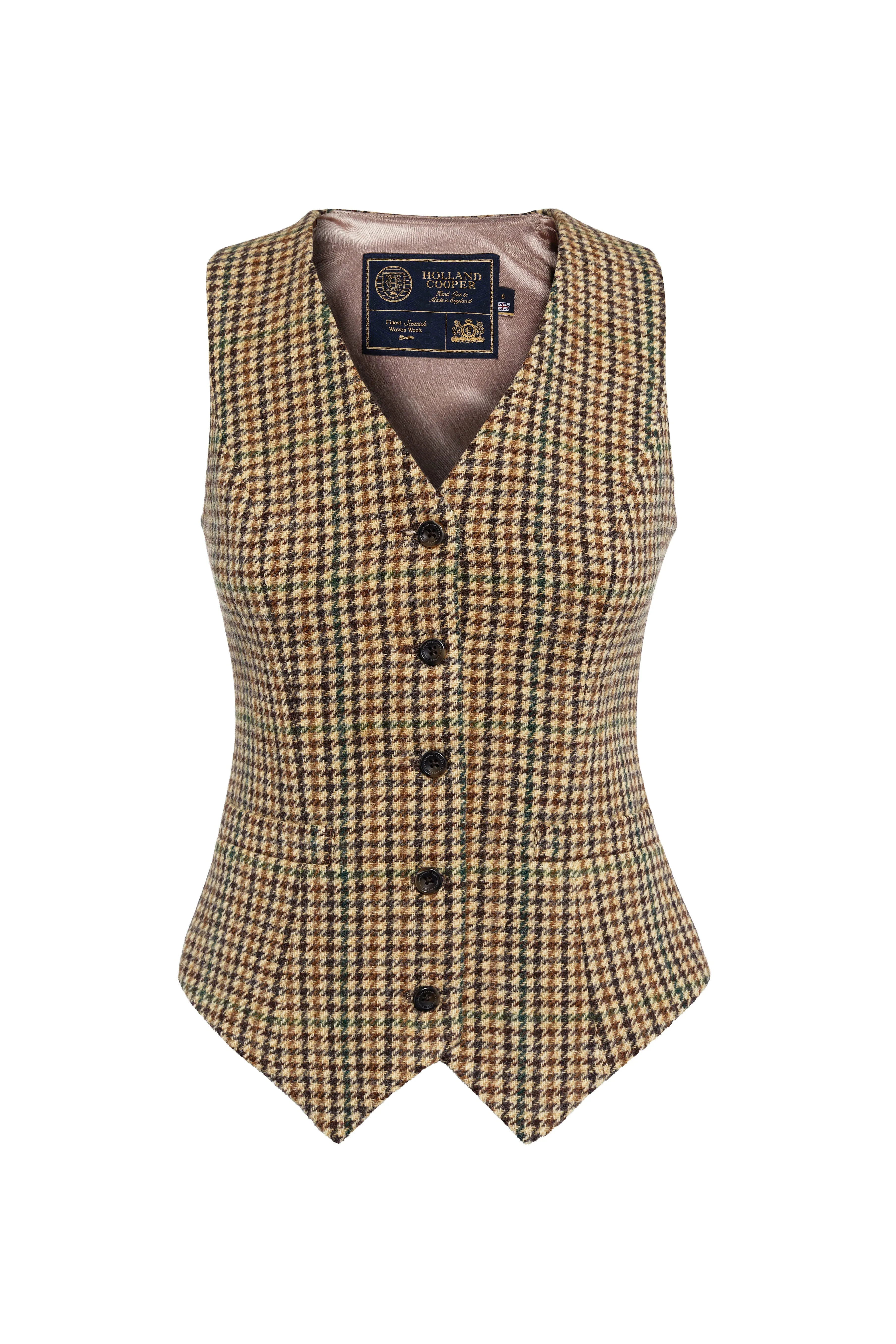 Hampton Waistcoat (Hailes Green Tweed)