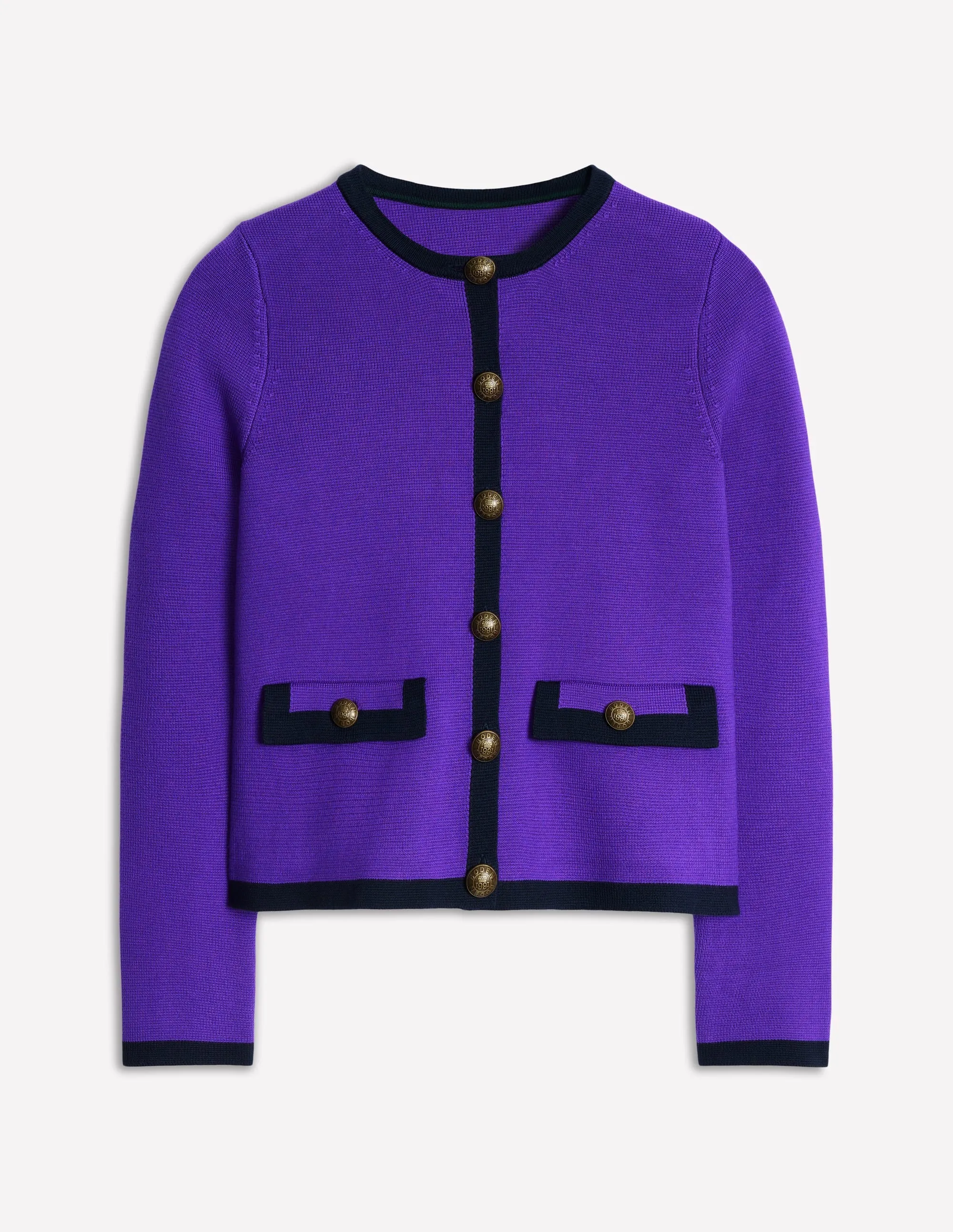 Holly Knitted Jacket-Ameythyst Purple