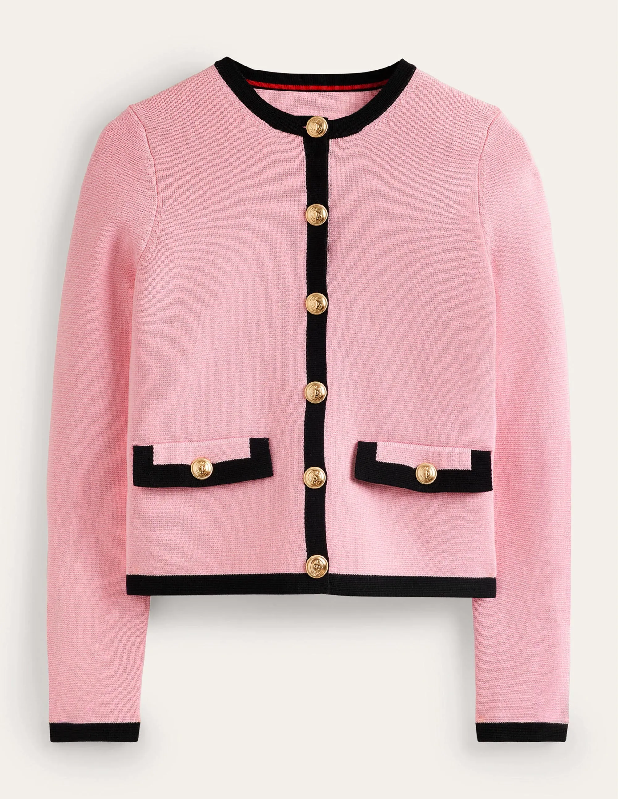 Holly Knitted Jacket-Spring Blossom Pink