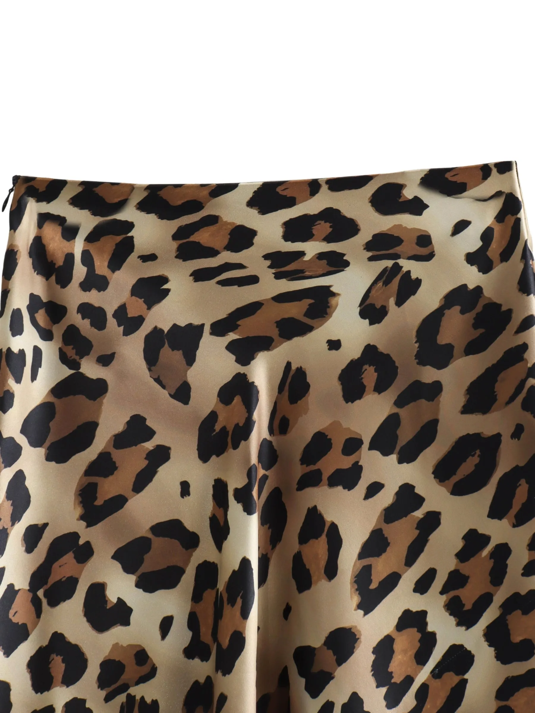 Ilia Leopard Print Maxi Skirt