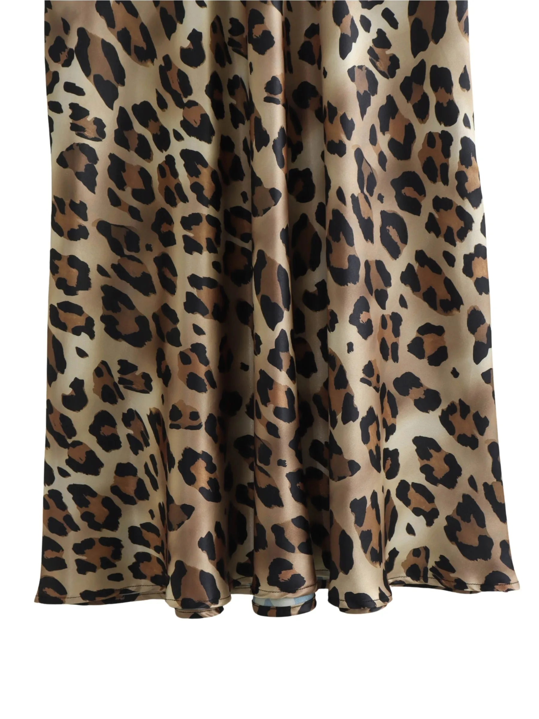 Ilia Leopard Print Maxi Skirt