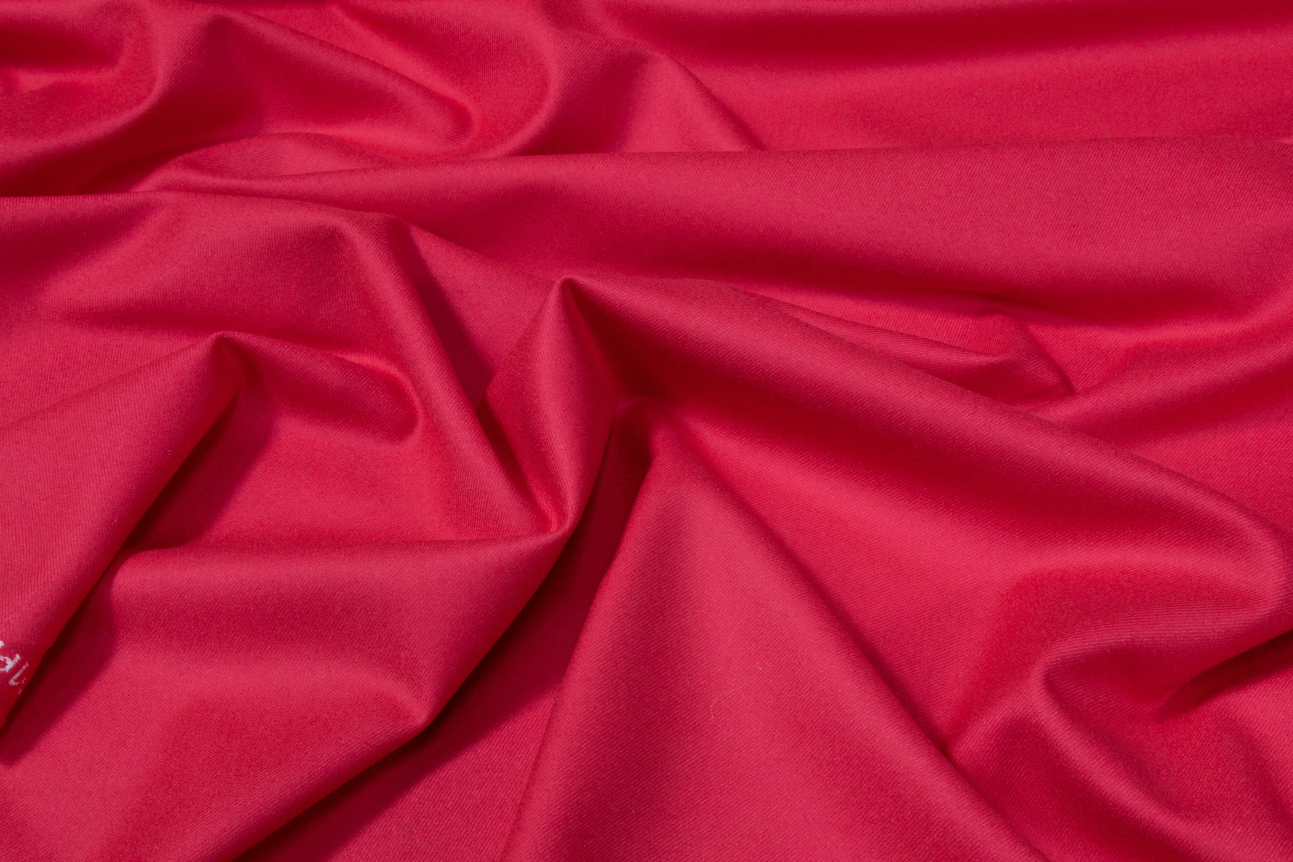 Italian Wool Cashmere Flannel - Raspberry Pink