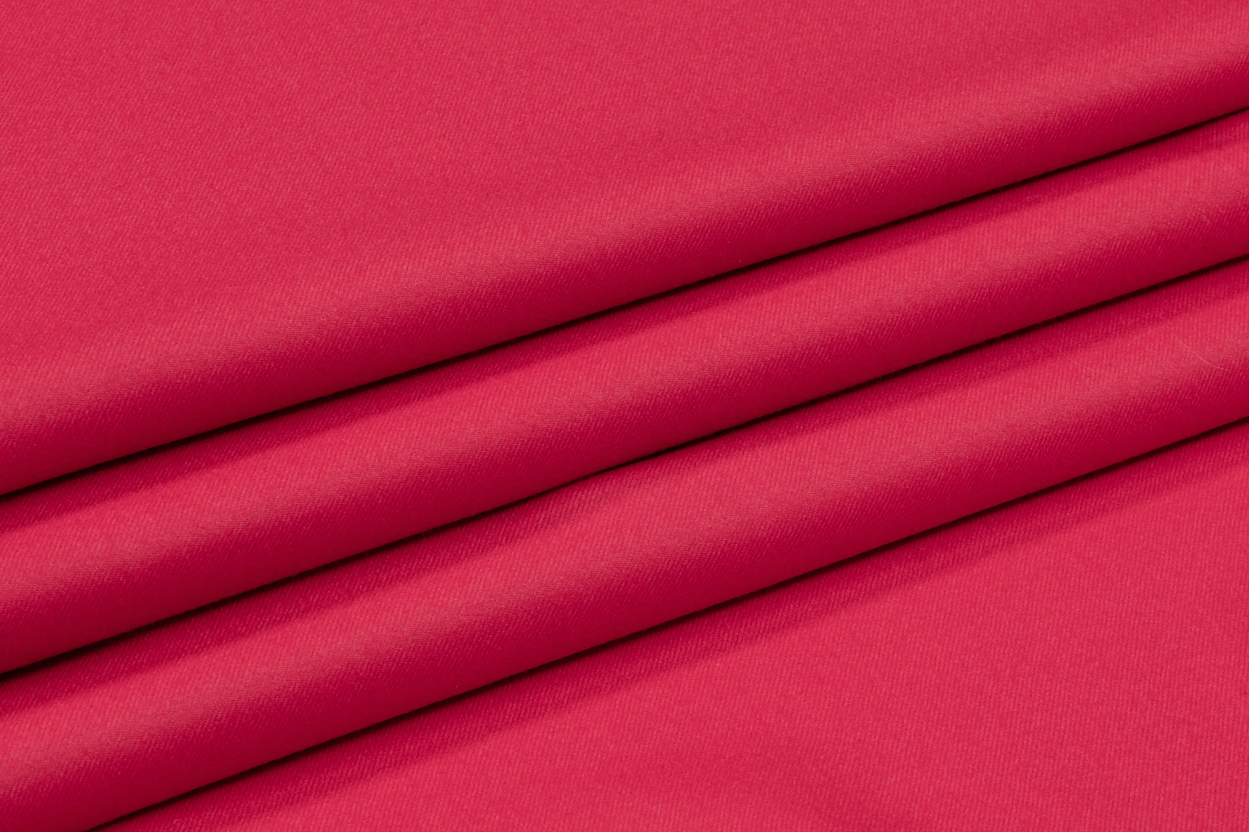 Italian Wool Cashmere Flannel - Raspberry Pink