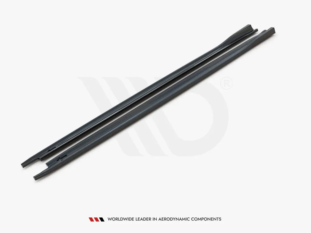 Maxton Design - SIDE SKIRTS DIFFUSERS V3 SKODA OCTAVIA RS MK4 (2020-)