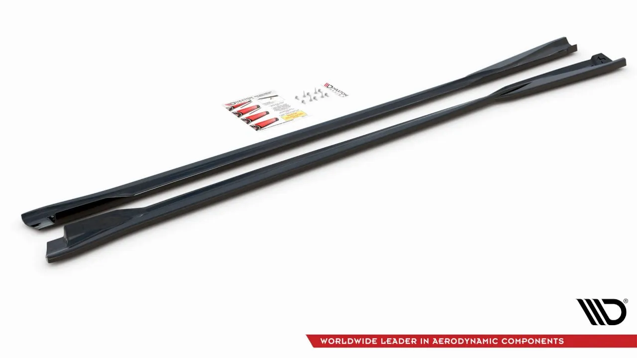 Maxton Design - SIDE SKIRTS DIFFUSERS VW ARTEON R-LINE FACELIFT (2020-)