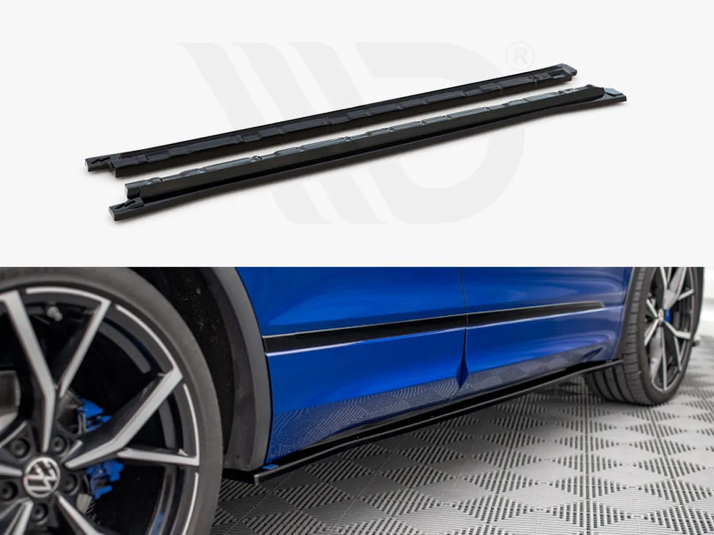 Maxton Design - SIDE SKIRTS DIFFUSERS VW TIGUAN R MK2 FACELIFT (2020-)