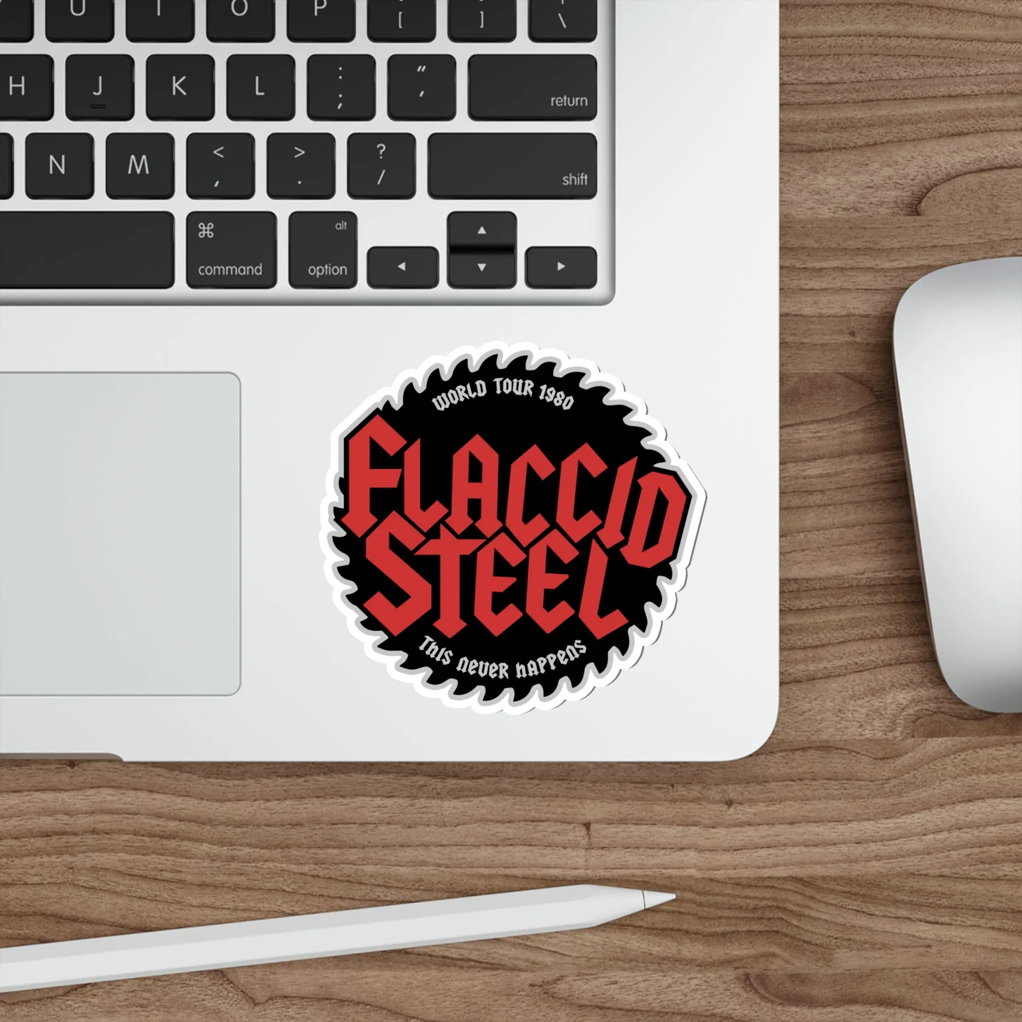 MB #01 - FLACCID STEEL - Sticker