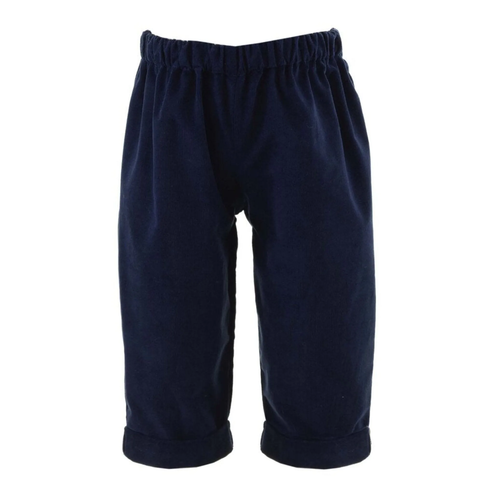 Navy Babycord Trousers