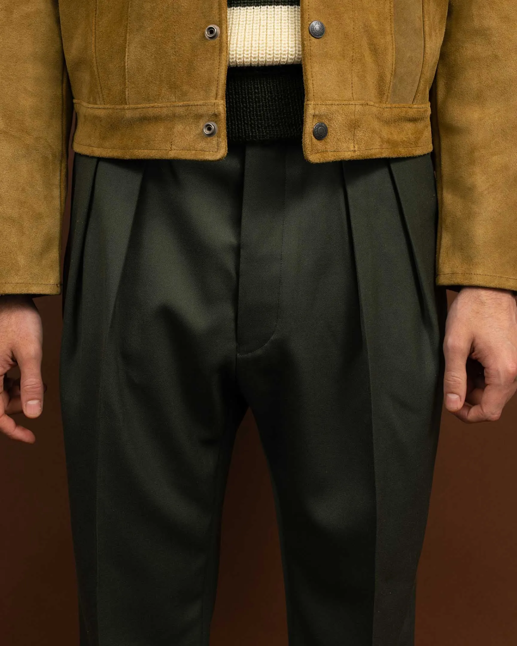 NEAT Back Satin Gabardine Standard Type 1 Olive