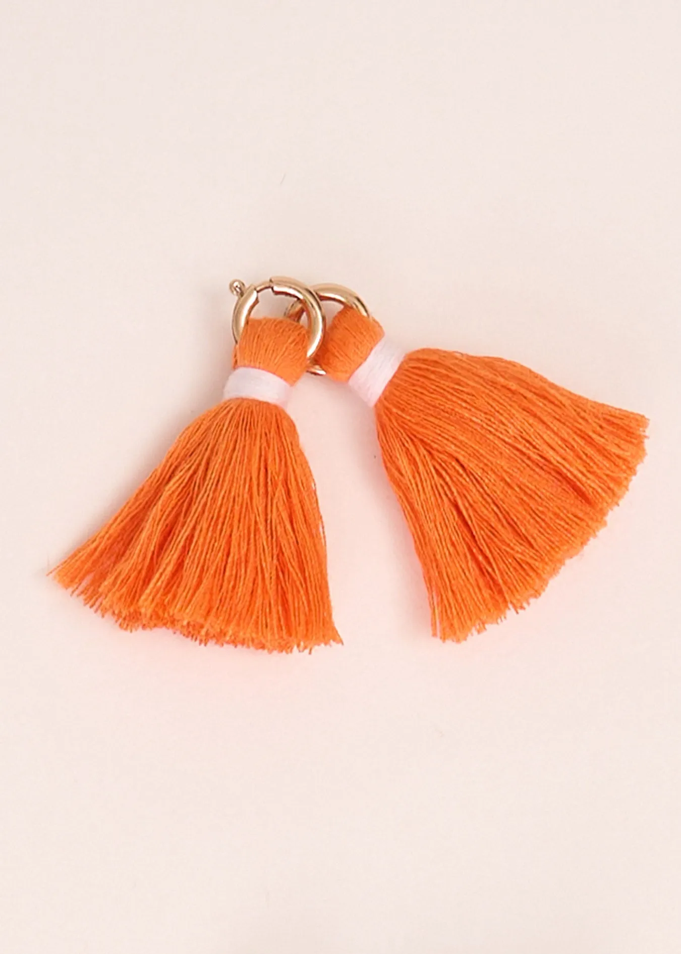 Orange Game Day Tassel Set