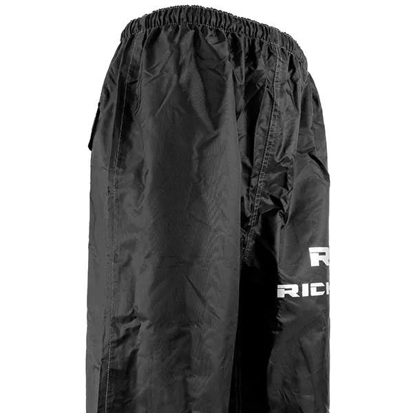 Richa Rain Waterproof Warrior Over Trousers Pants - Black