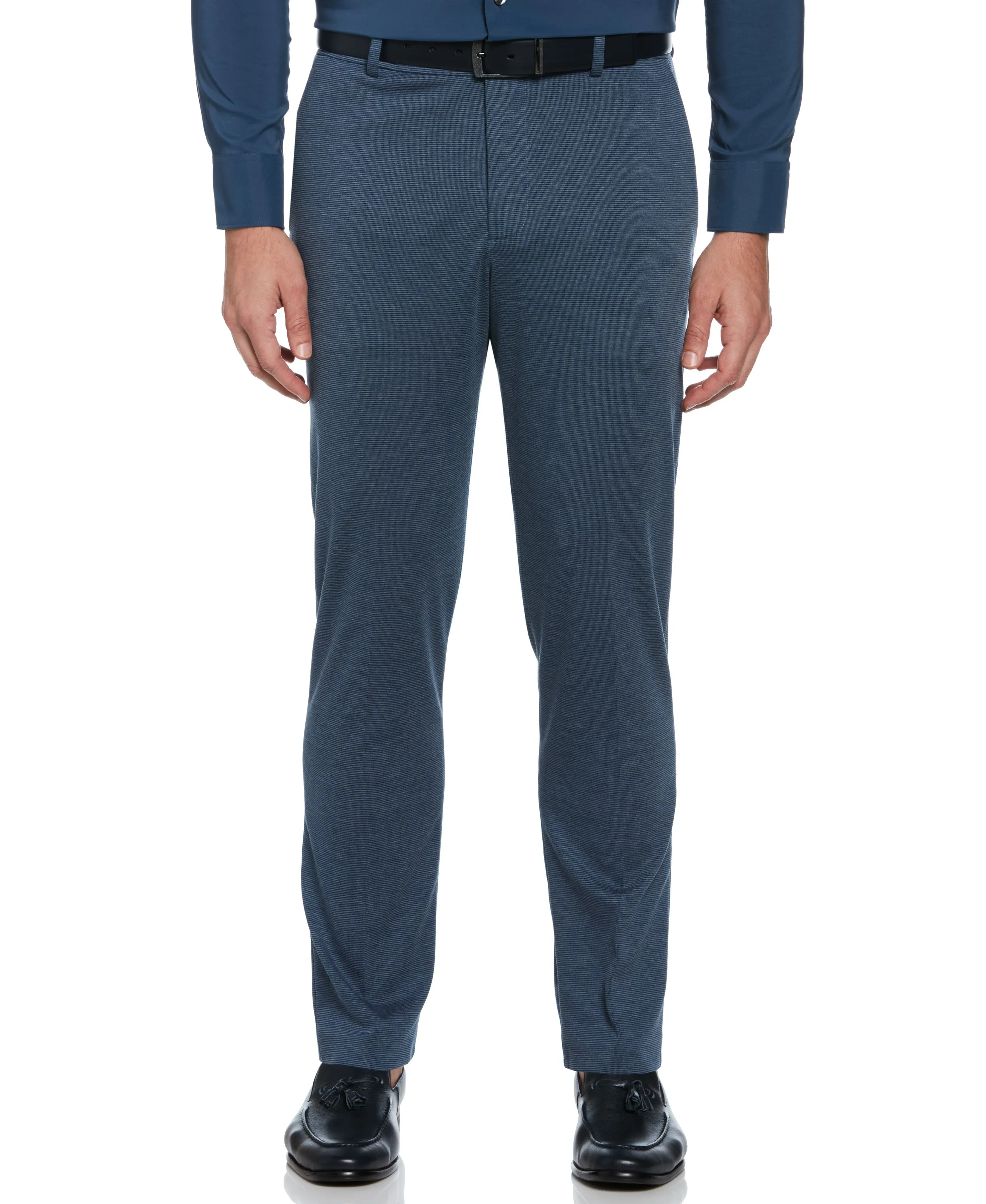 Slim Fit Neat Knit Stretch Suit Pant