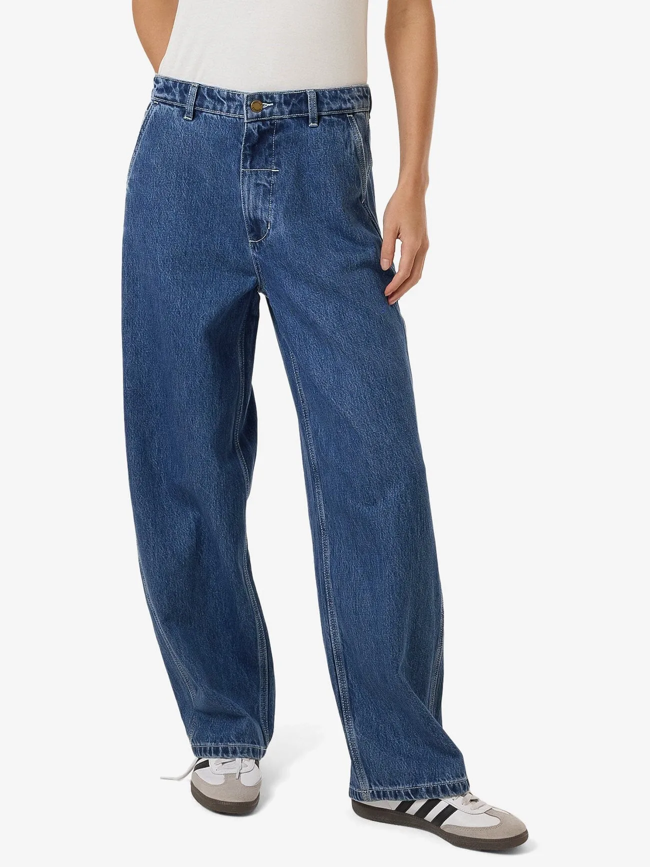 Slouch Carpenter Jean - Double Rinsed Blues