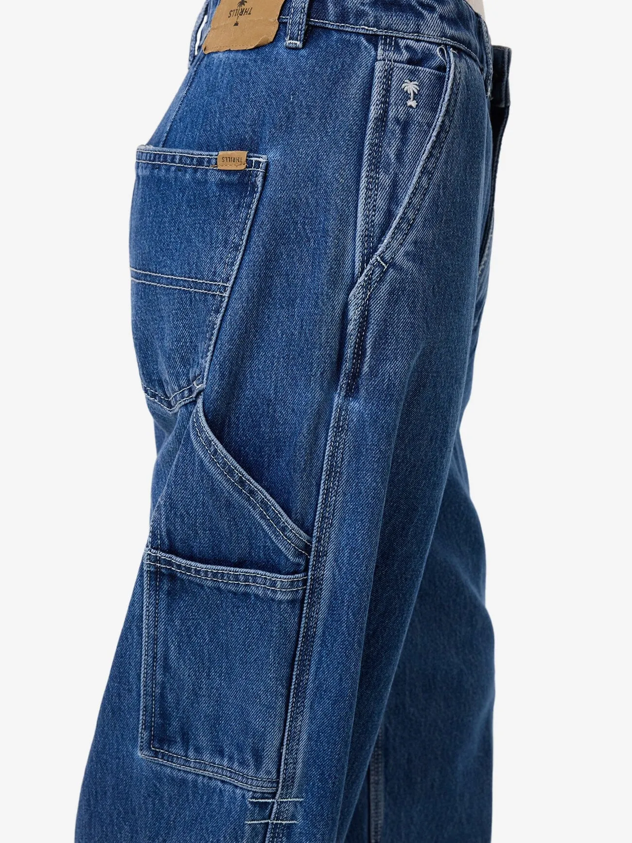 Slouch Carpenter Jean - Double Rinsed Blues