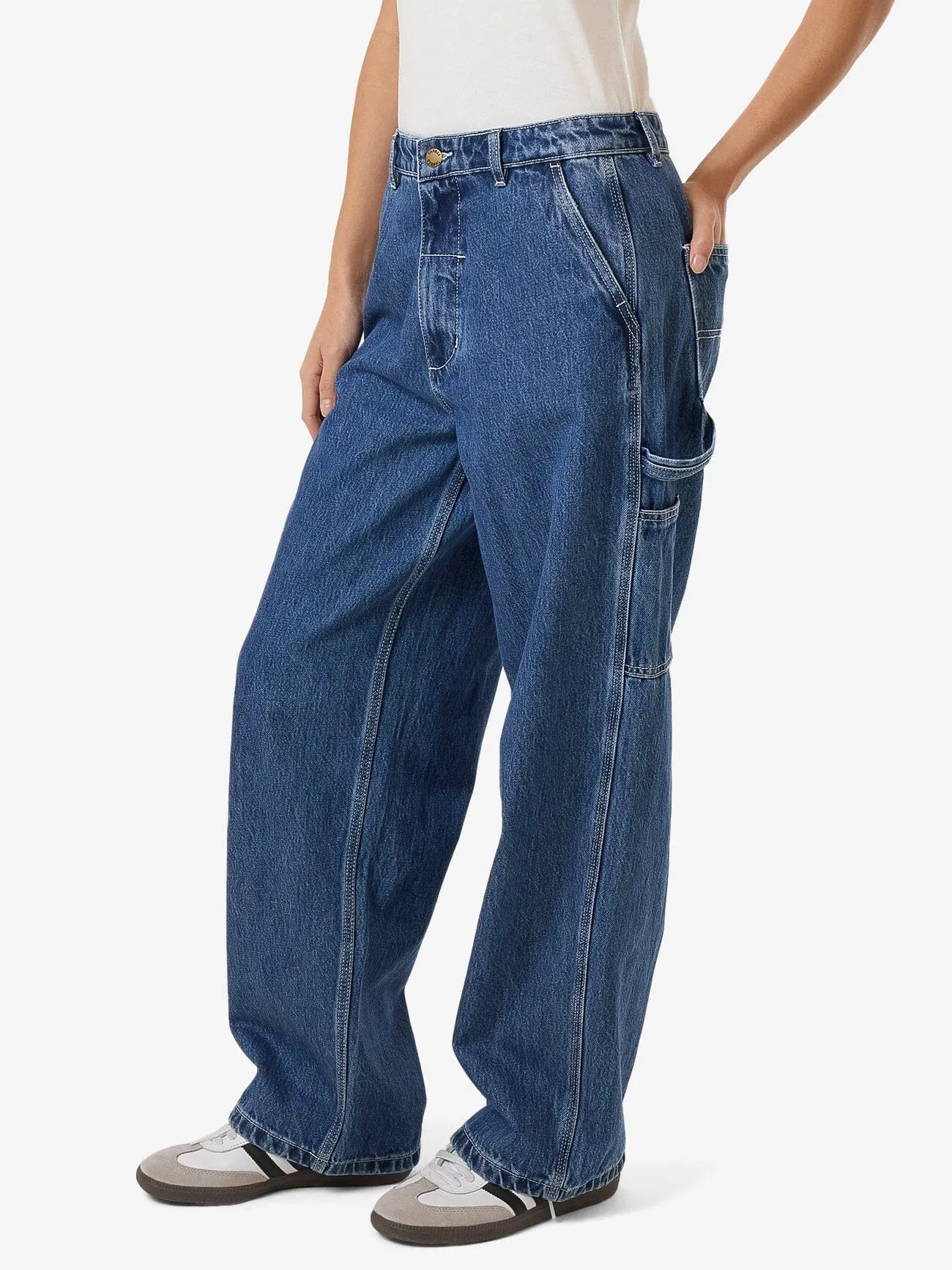 Slouch Carpenter Jean - Double Rinsed Blues