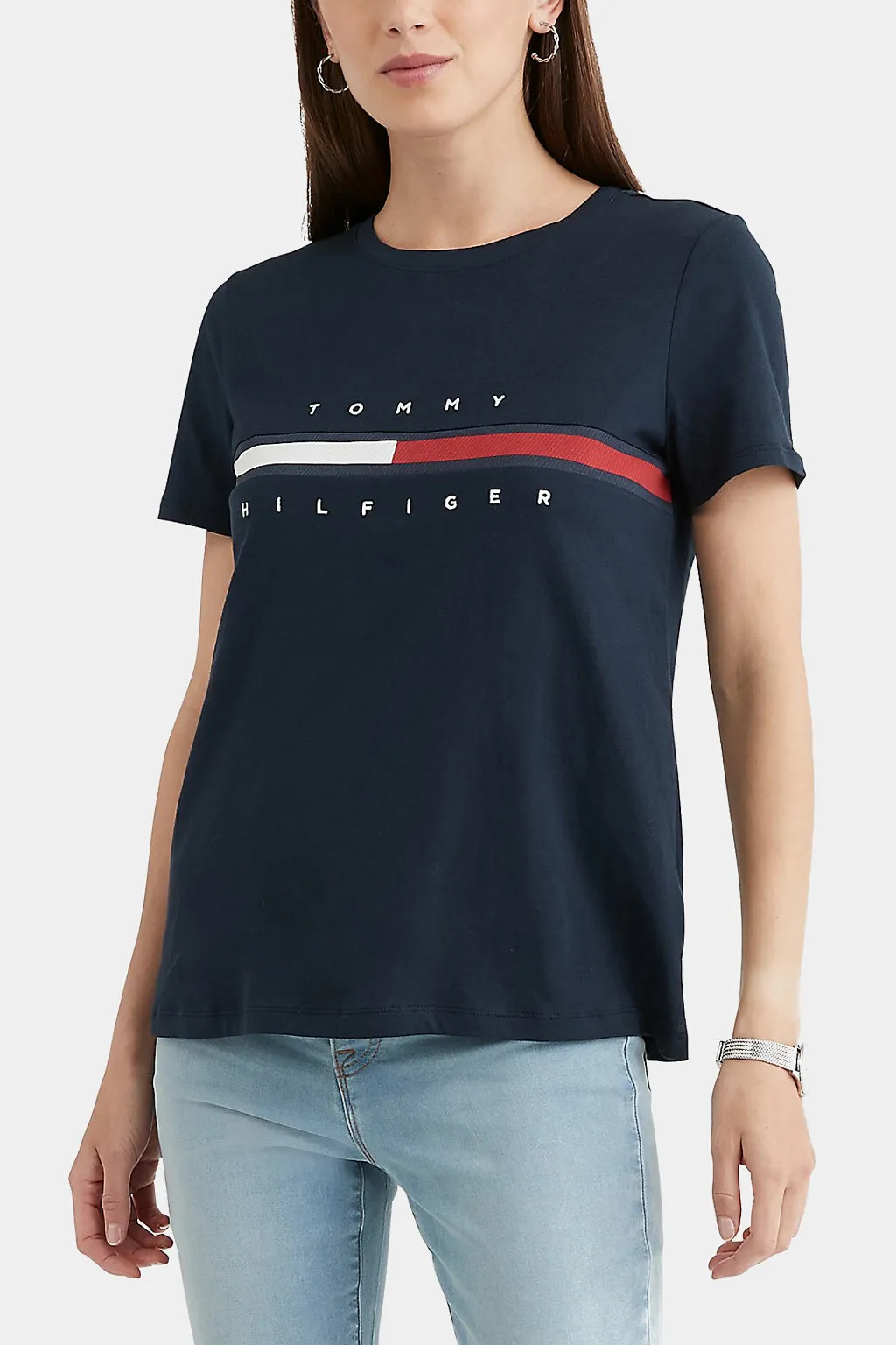 Tommy Hilfiger - Essential Flag Stripe T-shirt