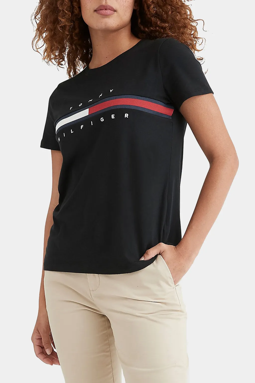 Tommy Hilfiger - Essential Flag Stripe T-shirt